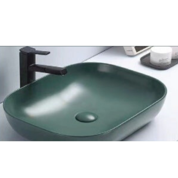 B7009-5040 W505xD405xH140mm Matte green black